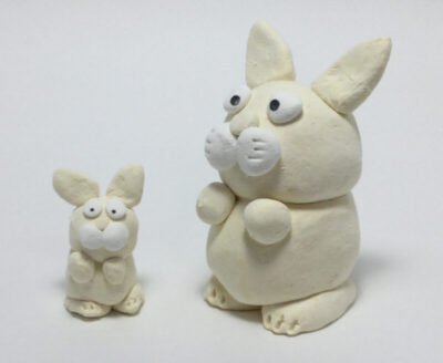 十二支マスコット工作：卯年